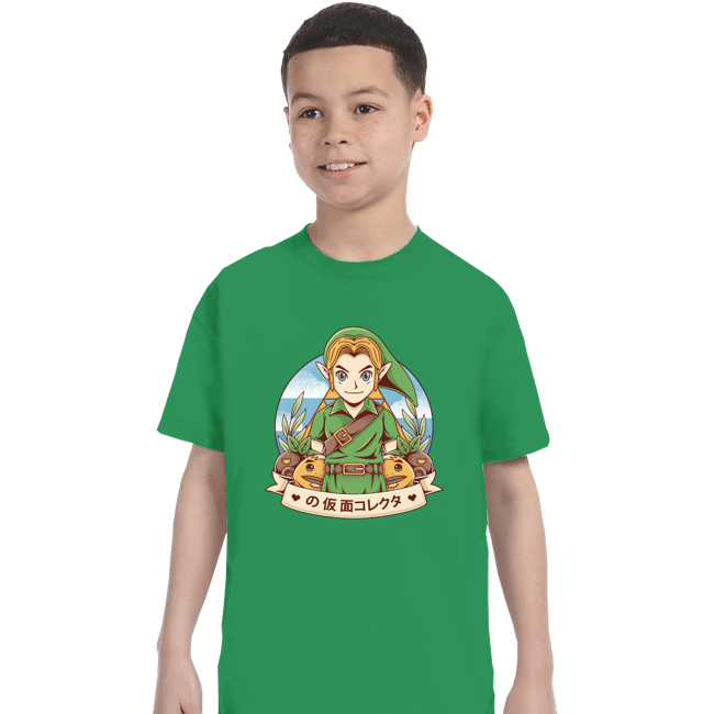 Shirts T-Shirts, Youth / XS / Irish Green Mask Collector