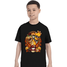 Load image into Gallery viewer, Secret_Shirts T-Shirts, Youth / XS / Black Koopa Crest
