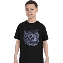 Load image into Gallery viewer, Secret_Shirts T-Shirts, Youth / XS / Black Shinobi of Divine Heir
