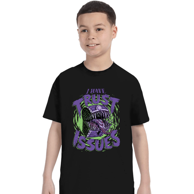 Daily_Deal_Shirts T-Shirts, Youth / XS / Black Trust Issues