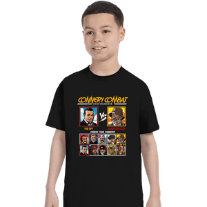 Shirts T-Shirts, Youth / XS / Black Connery Combat