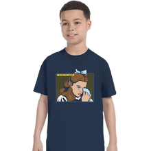 Load image into Gallery viewer, Daily_Deal_Shirts T-Shirts, Youth / XS / Navy Had A Brain
