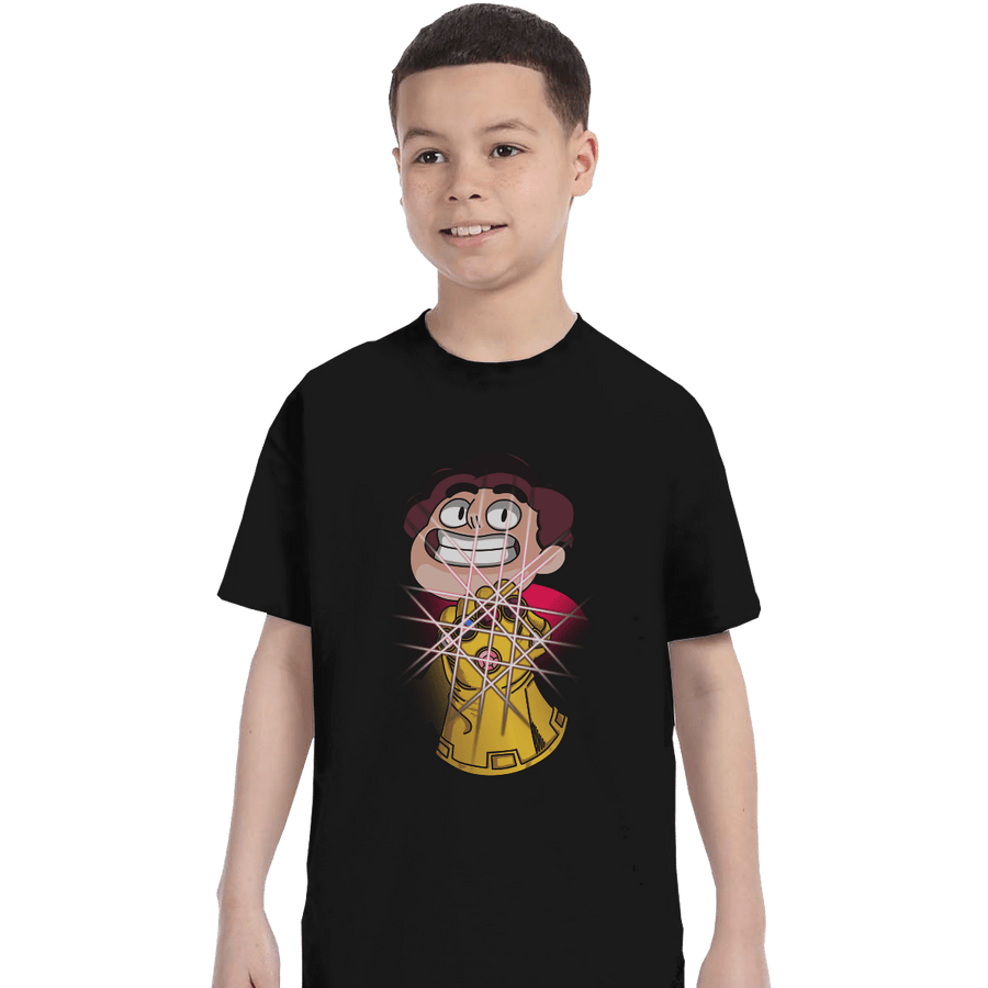 Shirts T-Shirts, Youth / XL / Black Steven and the Infinity Gems