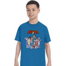 Load image into Gallery viewer, Shirts T-Shirts, Youth / XL / Sapphire My Ranger Academia

