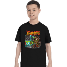 Load image into Gallery viewer, Secret_Shirts T-Shirts, Youth / XS / Black Back To The Mystery
