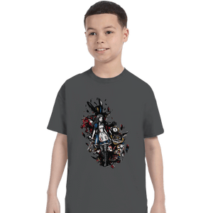 Secret_Shirts T-Shirts, Youth / XS / Charcoal Alice In Madness
