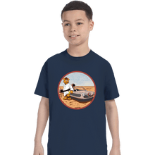 Load image into Gallery viewer, Daily_Deal_Shirts T-Shirts, Youth / XS / Navy Luke Skywockawocka
