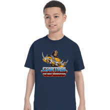 Load image into Gallery viewer, Shirts T-Shirts, Youth / XS / Navy I Have The Bat&#39;leth
