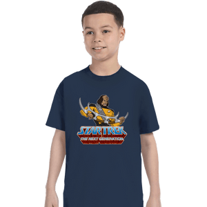 Shirts T-Shirts, Youth / XS / Navy I Have The Bat'leth