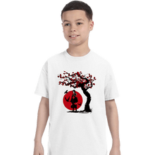 Load image into Gallery viewer, Shirts T-Shirts, Youth / XS / White Ninja Under The Sun
