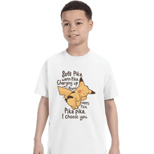 Load image into Gallery viewer, Shirts T-Shirts, Youth / XL / White Soft Pika

