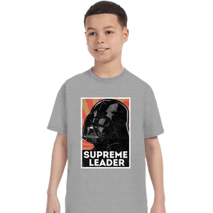 Shirts T-Shirts, Youth / XS / Sports Grey Supreme Leader