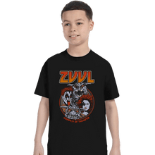Load image into Gallery viewer, Shirts T-Shirts, Youth / XS / Black Zuul Metal

