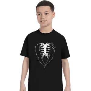 Shirts T-Shirts, Youth / XS / Black Jack Skeleton