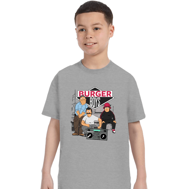 Daily_Deal_Shirts T-Shirts, Youth / XS / Sports Grey The Burger Boys