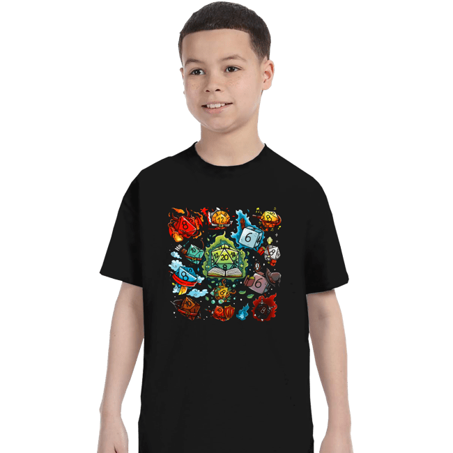 Shirts T-Shirts, Youth / XS / Black World Of Dice