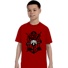 Load image into Gallery viewer, Shirts T-Shirts, Youth / XS / Red House Of 64 Crest
