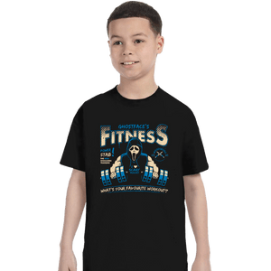 Secret_Shirts T-Shirts, Youth / XS / Black Ghostface's Fitness