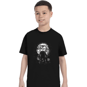 Shirts T-Shirts, Youth / XS / Black Moonlight Jason