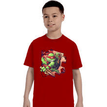 Load image into Gallery viewer, Daily_Deal_Shirts T-Shirts, Youth / XS / Red Toy Raph
