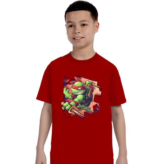 Daily_Deal_Shirts T-Shirts, Youth / XS / Red Toy Raph