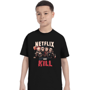 Shirts T-Shirts, Youth / XS / Black Netflix And Kill