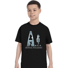 Load image into Gallery viewer, Daily_Deal_Shirts T-Shirts, Youth / XS / Black Artificial Intelligence
