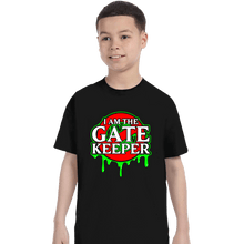 Load image into Gallery viewer, Daily_Deal_Shirts T-Shirts, Youth / XS / Black The Gatekeeper
