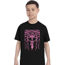 Load image into Gallery viewer, Shirts T-Shirts, Youth / XS / Black Pink Ranger

