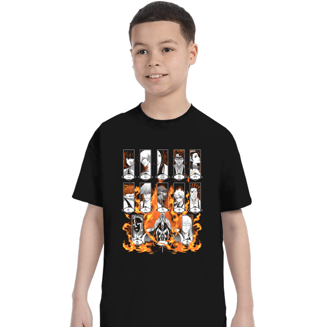 Shirts T-Shirts, Youth / XS / Black Captain