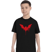 Load image into Gallery viewer, Daily_Deal_Shirts T-Shirts, Youth / XS / Black Future Bat Graffiti
