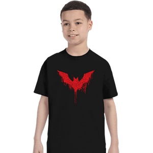 Daily_Deal_Shirts T-Shirts, Youth / XS / Black Future Bat Graffiti