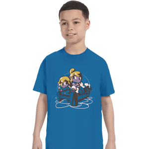 Shirts T-Shirts, Youth / XS / Sapphire Valentines Pirates