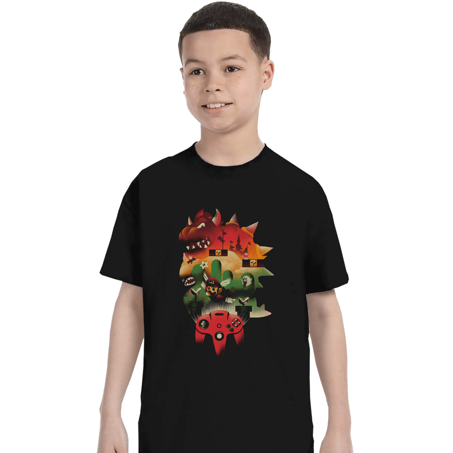 Shirts T-Shirts, Youth / XL / Black World of Adventure