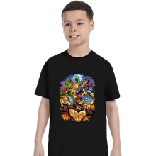 Load image into Gallery viewer, Daily_Deal_Shirts T-Shirts, Youth / XS / Black Rampage Arcade Tribute
