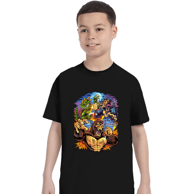 Daily_Deal_Shirts T-Shirts, Youth / XS / Black Rampage Arcade Tribute