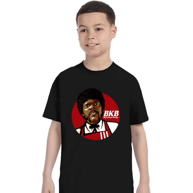 Daily_Deal_Shirts T-Shirts, Youth / XS / Black BKB - Big Kahuna Burger