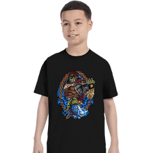 Load image into Gallery viewer, Daily_Deal_Shirts T-Shirts, Youth / XS / Black Ganondorf Crest
