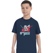 Load image into Gallery viewer, Shirts T-Shirts, Youth / XS / Navy Opossumus Prime
