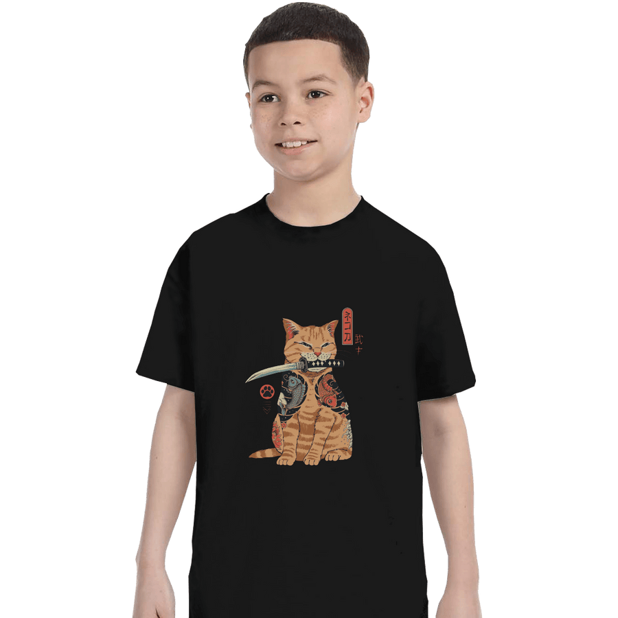 Shirts T-Shirts, Youth / XL / Black Catana