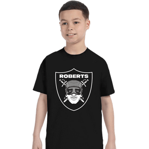 Shirts T-Shirts, Youth / XS / Black Roberts