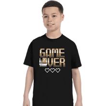 Load image into Gallery viewer, Shirts T-Shirts, Youth / XS / Black Game Over

