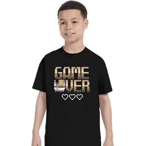 Shirts T-Shirts, Youth / XS / Black Game Over