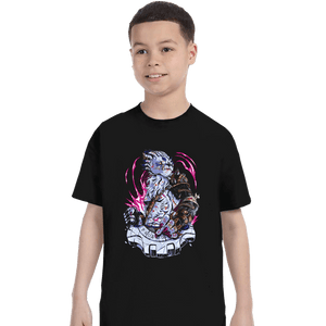 Daily_Deal_Shirts T-Shirts, Youth / XS / Black Battle Weregarurumon
