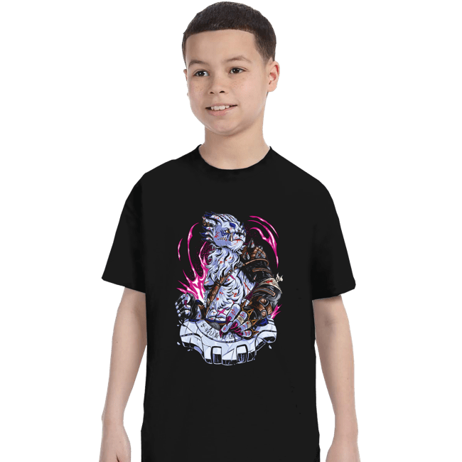 Daily_Deal_Shirts T-Shirts, Youth / XS / Black Battle Weregarurumon