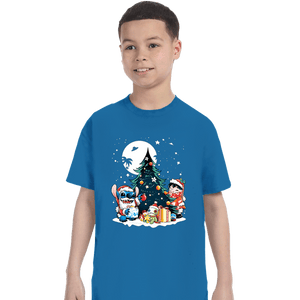 Daily_Deal_Shirts T-Shirts, Youth / XS / Sapphire Christmas Ohana