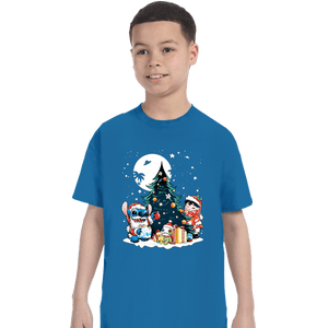 Daily_Deal_Shirts T-Shirts, Youth / XS / Sapphire Christmas Ohana