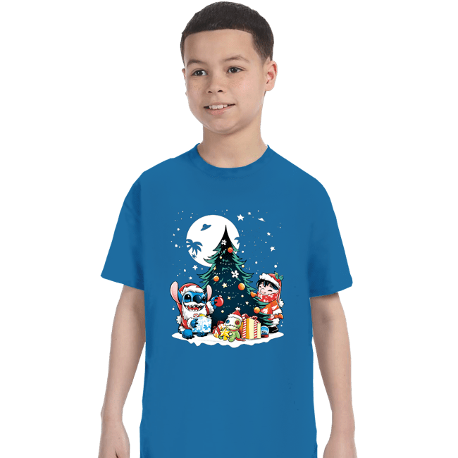 Daily_Deal_Shirts T-Shirts, Youth / XS / Sapphire Christmas Ohana