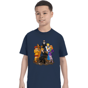Secret_Shirts T-Shirts, Youth / XS / Navy Scooby Suprise