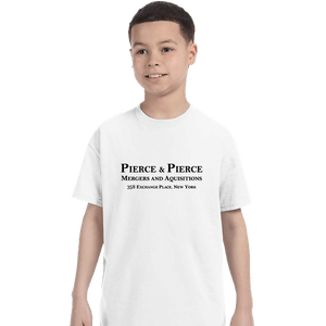 Secret_Shirts T-Shirts, Youth / XS / White Pierce & Pierce